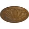 Ekena Millwork Brontes Ceiling Medallion (Fits Canopies up to 3 5/8"), 25 1/2"OD x 5 1/2"P, Smokey Topaz Crackle CM25BRSTC - alternate 2